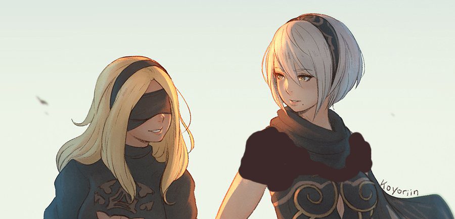 پوشش ۲B از بازی Nier: Automata برای عنوان Gravity Rush 2 در راه است - گیمفا