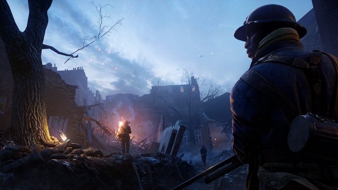 E3 2017 | سی دقیقه از گیم‌پلی انفجاری Battlefield 1 در نقشه جدید Nivelle Nights - گیمفا