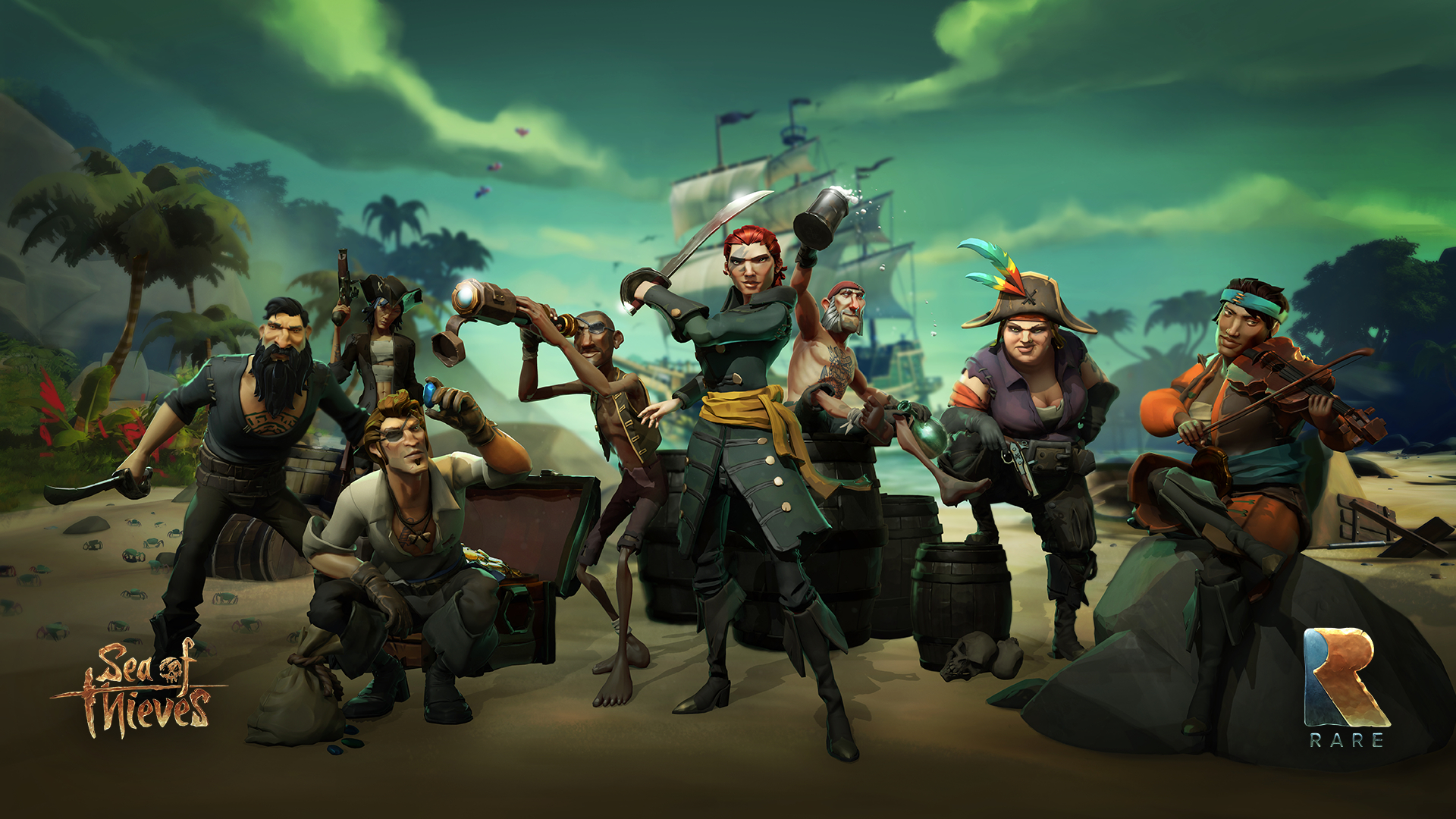 تماشا کنید: تریلر جدیدی از عنوان Sea of Thieves منتشر شد - گیمفا