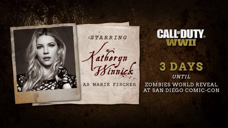 کاترین وینیک بازیگر جدید بخش زامبی Call of Duty: WW2 است - گیمفا
