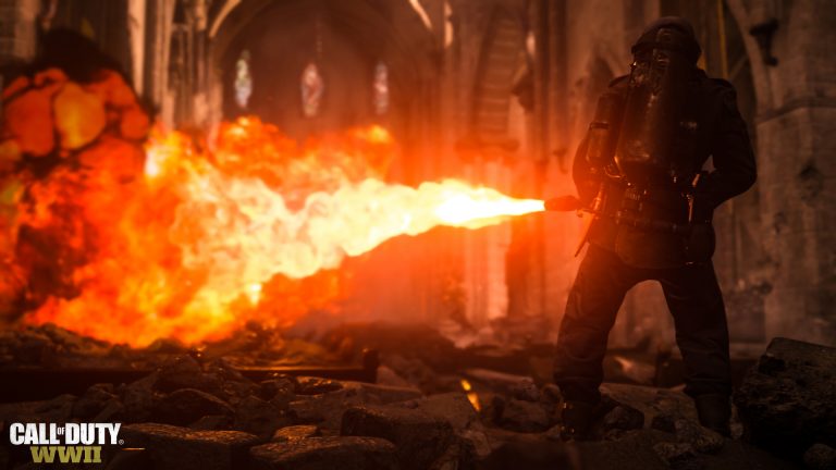 عنوان Call of Duty WW2 بر روی پلی‌استیشن ۴ پرو با رزولوشن پویا اجرا می‌شود - گیمفا