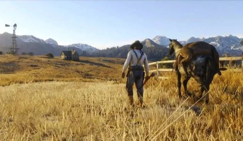 تصاویر زیبایی از بازی Red Dead Redemption 2 منتشر شد - گیمفا