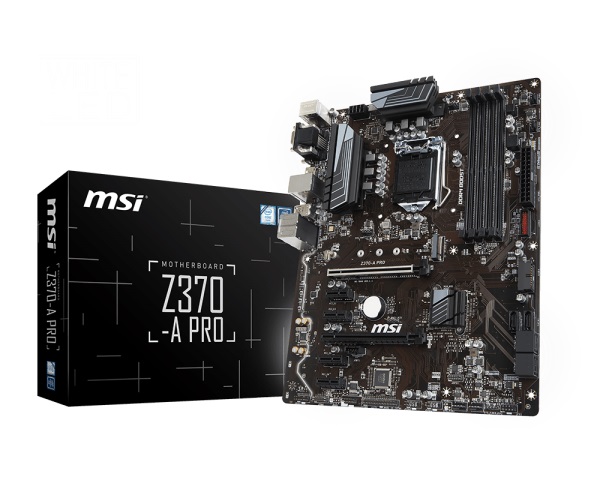 مادربرد MSI Z۳۷۰A-PRO برای رسیدن به نهایت کارایی پردازنده های کافی لیک - گیمفا