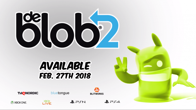 de Blob 2 برای پلی‌استیشن ۴ و اکس‌باکس وان منتشر خواهد شد - گیمفا
