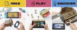 تماشا کنید: نینتندو از اسباب‌بازی‌های کاغذی سوئیچ با نام Nintendo Labo رونمایی کرد - گیمفا