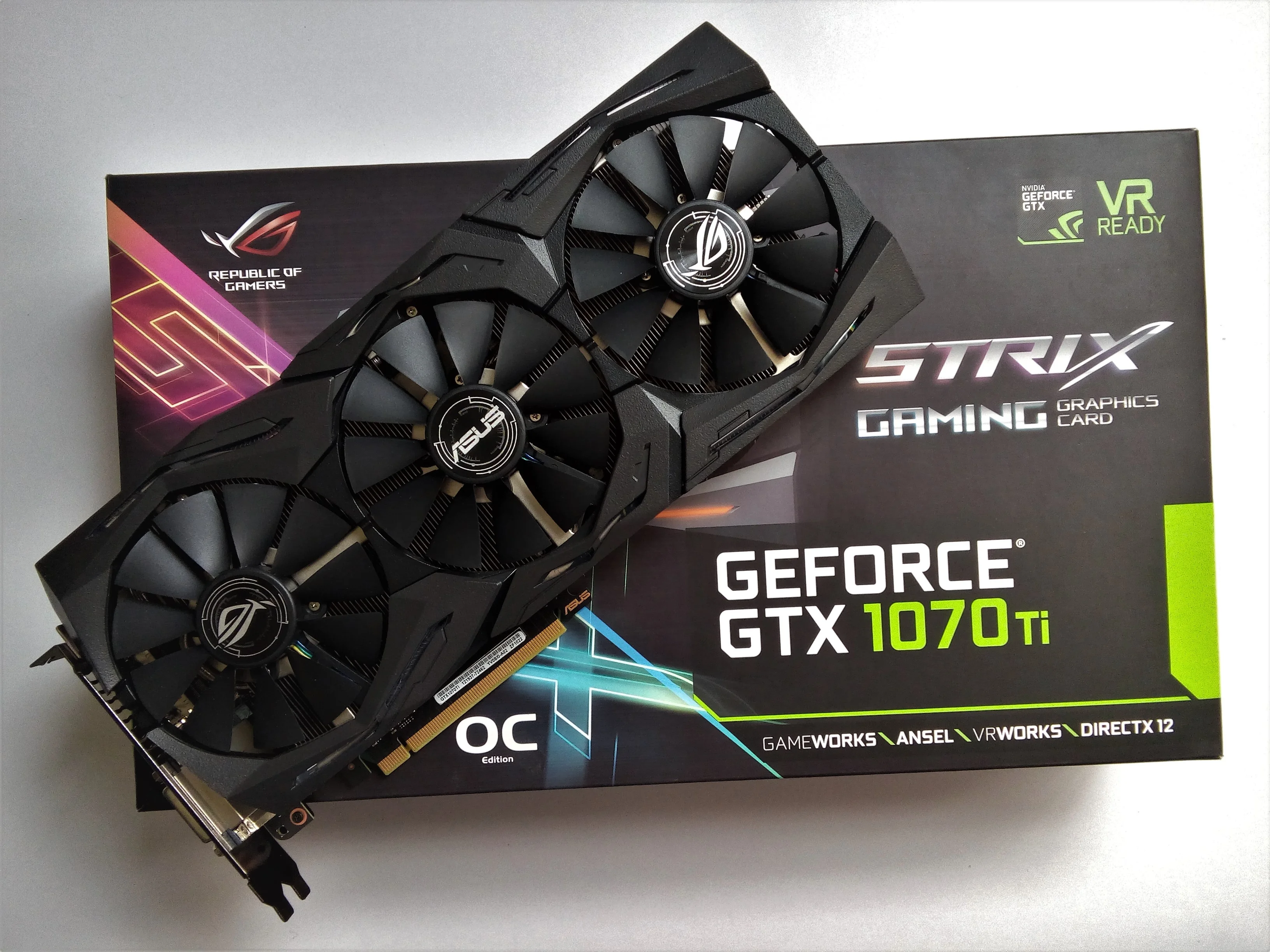 Asus gtx 1070 2025 ti rog strix