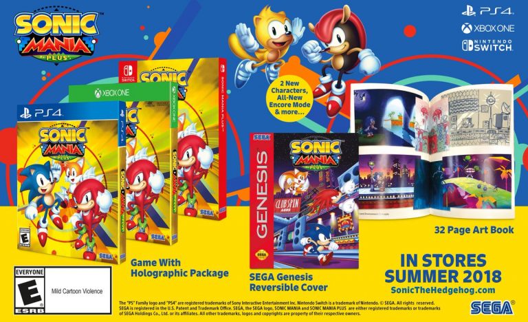 از Sonic Mania Plus رونمایی شد؛ عرضه در تابستان ۲۰۱۸ - گیمفا
