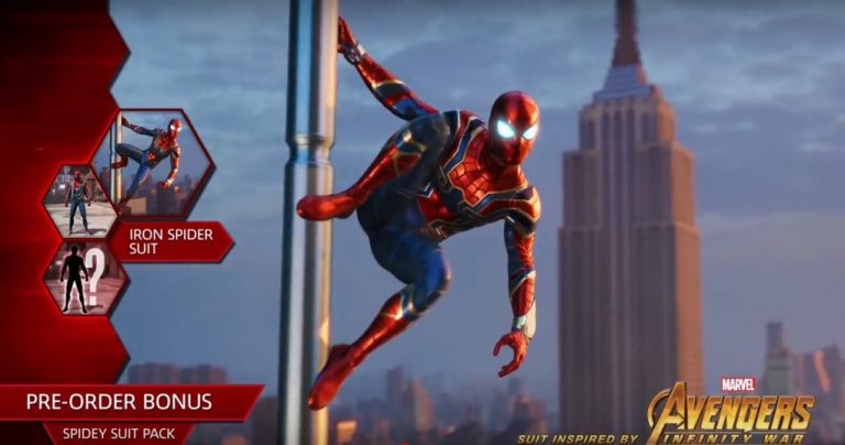 لباس Iron Spider برای عنوان Spider-Man تائید شد - گیمفا