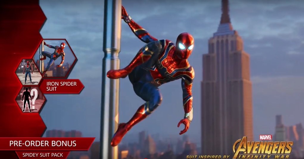 لباس Iron Spider برای عنوان Spider-Man تائید شد - گیمفا