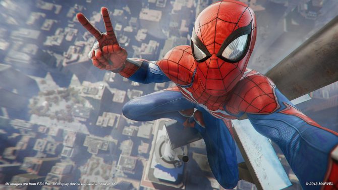 تصاویر جدید Spider-Man برروی پلی‌استیشن ۴ پرو - گیمفا