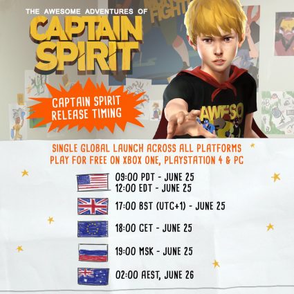 تاریخ انتشار The Awesome Adventures of Captain Spirit مشخص شد - گیمفا