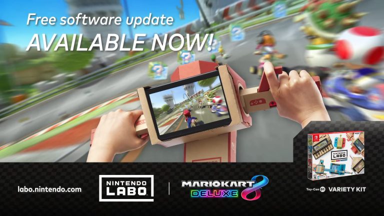 پشتیبانی از Nintendo Labo در به‌روزرسانی جدید Mario Kart 8 Deluxe - گیمفا