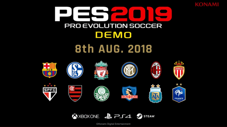 نسخه دمو PES 2019 در ماه اوت عرضه خواهد شد - گیمفا