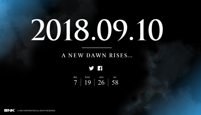 وب‌سایت جدید شرکت SNK خبر از یک رونمایی جدید می‌دهد - گیمفا