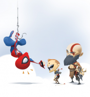 سانتا مونیکا و گوریلا گیمز با انتشار تصاویری موفقیت Spider-Man را تبریک گفتند - گیمفا