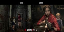 تصاویر مقایسه‌ای از دو نسخه‌ی اورجینال و بازسازی شده Resident Evil 2 منتشر شد - گیمفا