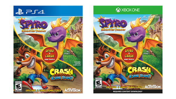 باندل Crash + Spyro Game Bundle توسط فروشندگان لو رفت - گیمفا