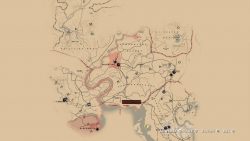 تصویری از نقشه‌ی بازی Red Dead Redemption 2 لو رفت - گیمفا