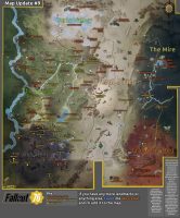 از نقشه‌ی بازی Fallout 76 رونمایی شد - گیمفا