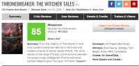 حماسه‌ای جدید از سی‌دی‌پراجکت‌رد | نقدها و نمرات Thronebreaker: The Witcher Tales - گیمفا