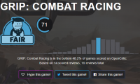 رانندگی به قصد نابودی | نقدها و نمرات بازی Grip: Combat Racing - گیمفا