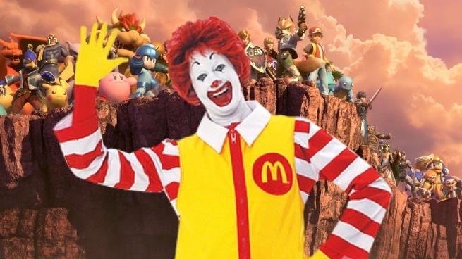 شخصیت Ronald McDonald در Super Smash Bros نخواهد بود - گیمفا