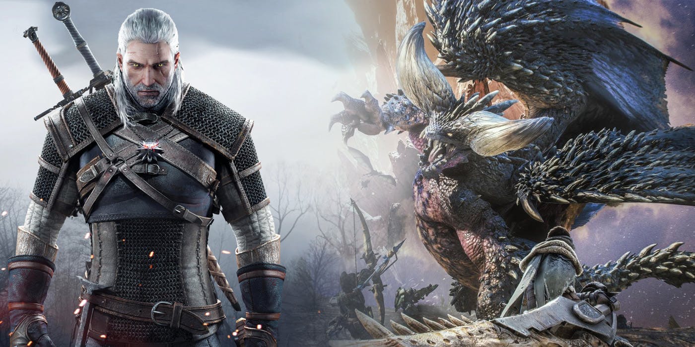 تاریخ آغاز کراس‌اور بین Monster Hunter World و The Witcher 3 مشخص شد - گیمفا