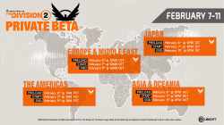 جزییات کامل نسخه‌ی بتای خصوصی بازی The Division 2 مشخص شد - گیمفا