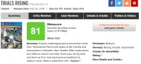 بازی با مرگ | نقدها و نمرات بازی Trials Rising - گیمفا