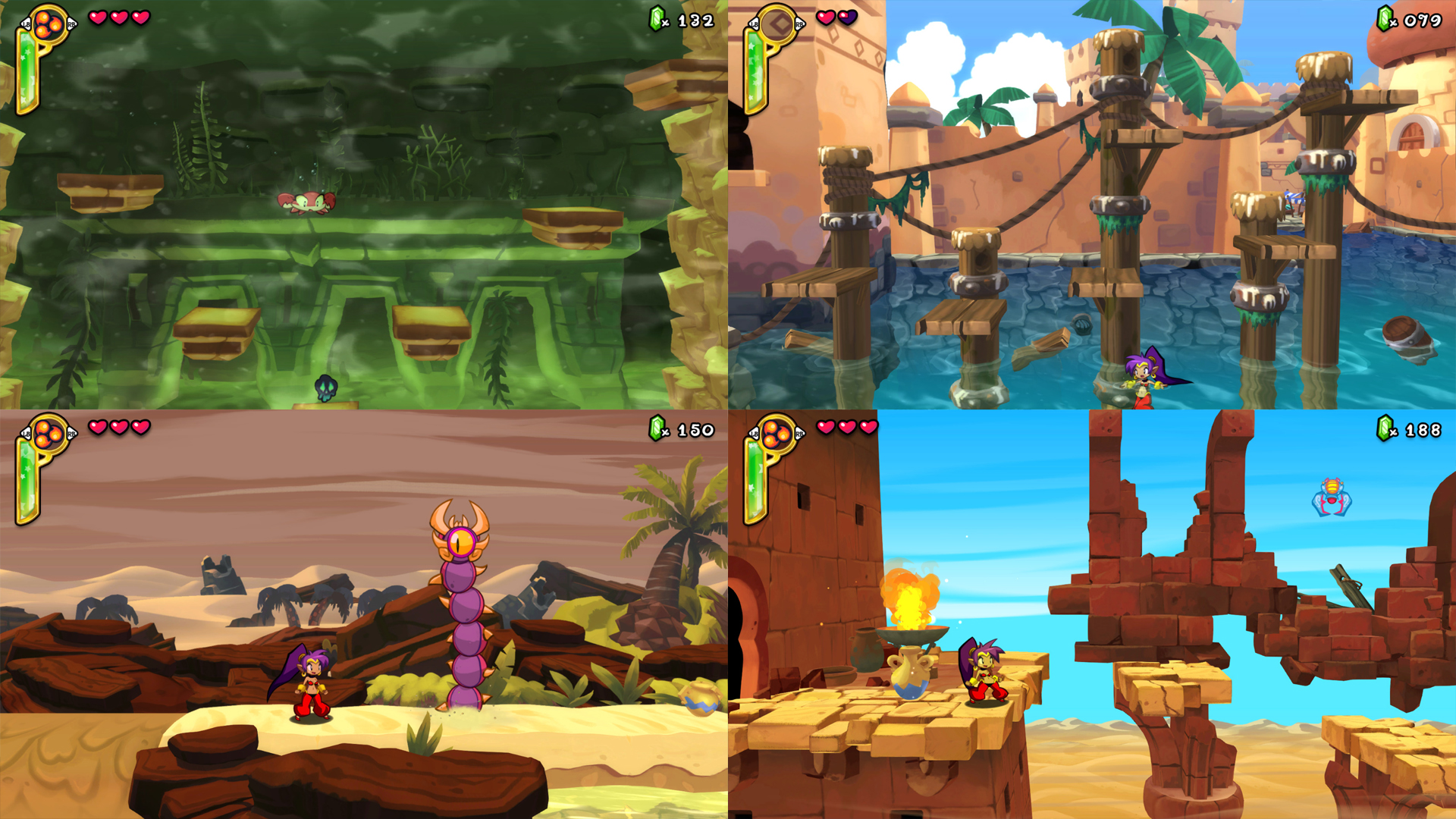 تلاشی سخت برای قهرمانی!| نقد و بررسی بازی Shantae: Half-Genie Hero Ultimate Edition - گیمفا