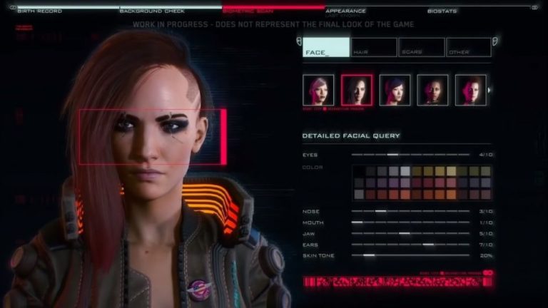 تنظیمات خلق شخصیت در بازی Cyberpunk2077 محدود به جنسیت نمی شود. - گیمفا