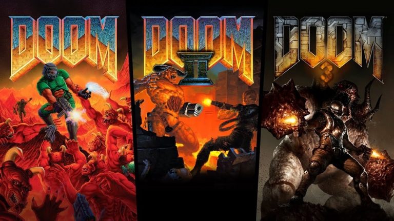 سه‌گانه‌ی Doom در دسترس کنسول‌های نسل هشتم قرار گرفت - گیمفا