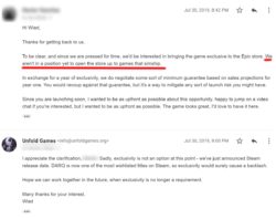 سازنده‌ی DARQ از دلایل رد پیشنهاد انتشار انحصاری بازی برروی اپیک گیمز می‌گوید - گیمفا