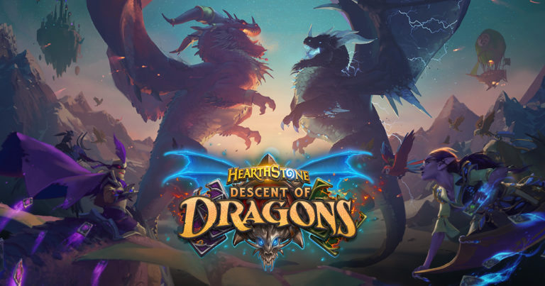 BlizzCon 2019 | بسته‌ی الحاقی جدید بازی Hearthstone با نام Descent of Dragons معرفی شد - گیمفا
