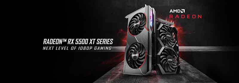 ام اس آی کارت های گرافیک سری Radeon RX 5500 XT Gaming و MECH را معرفی کرد - گیمفا