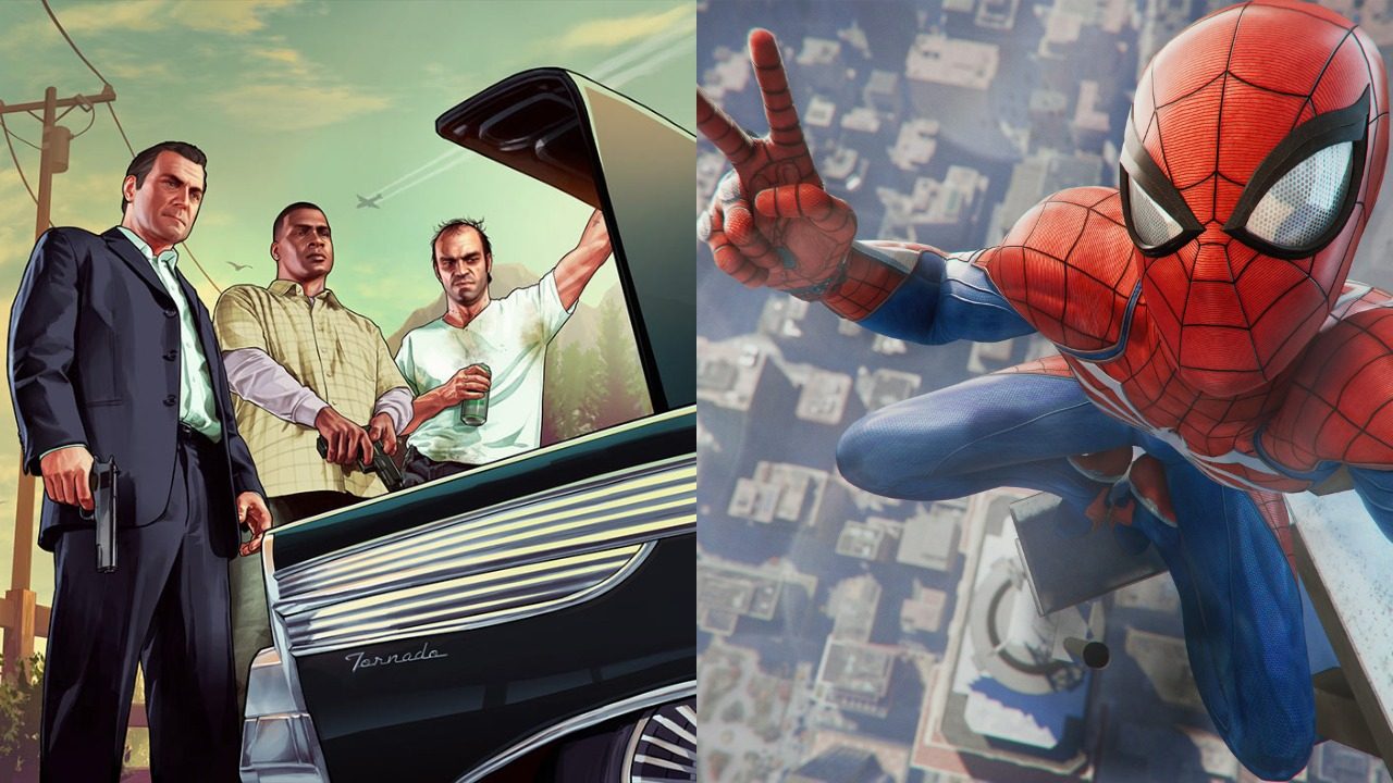 Grand Theft Auto V پرفروش‌ترین بازی دلاری و Marvel’s Spider-Man برترین انحصاری تاریخ پلی‌استیشن اعلام شدند - گیمفا