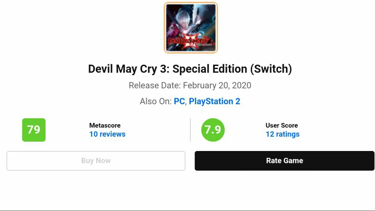 شیطان سوئیچ | نقدها و نمرات Devil May Cry 3 Special Edition منتشر شد - گیمفا