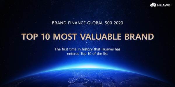 هوآوی برای اولین بار در لیست ۱۰ برند با ارزش جهان قرار گرفت - گیمفا