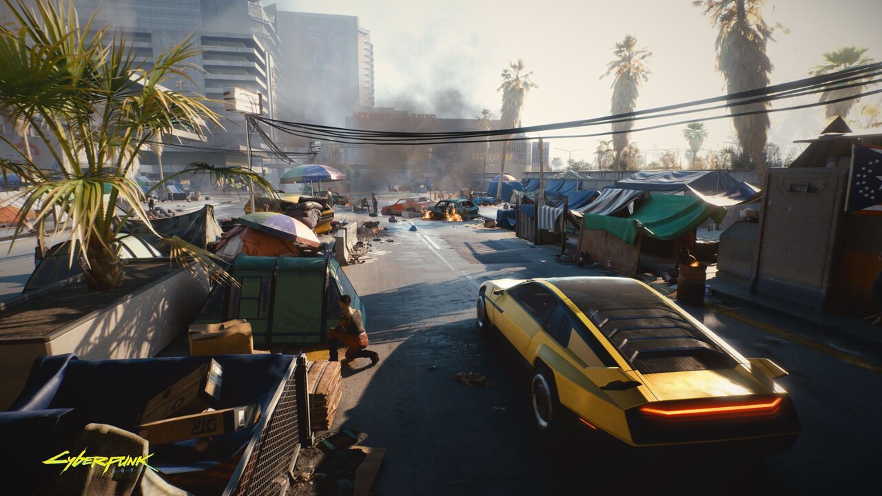 اولین ویدئو از محیط بیابانی بازی Cyberpunk 2077 منتشر شد - گیمفا