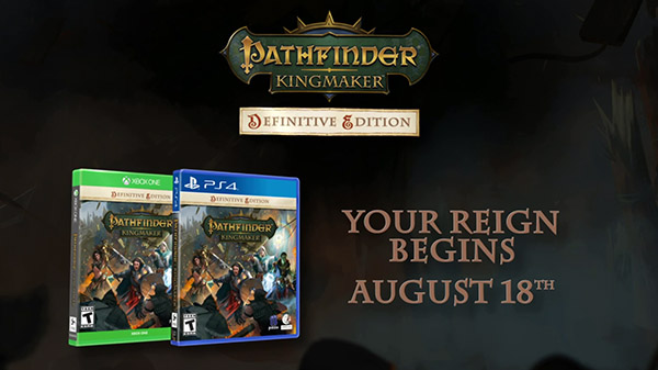 Summer of Gaming | نسخه‌ی کنسولی بازی Pathfinder: Kingmaker Definitive Edition به همراه تریلری معرفی شد - گیمفا