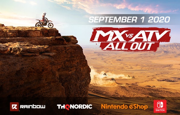بازی MX vs ATV All Out در ماه سپتامبر ۲۰۲۰ برروی کنسول نینتندو سوییچ عرضه خواهد شد - گیمفا