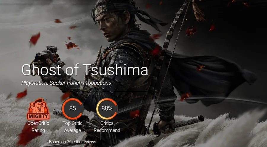 روزی روزگاری؛ یک سامورایی | نقدها و نمرات بازی Ghost of Tsushima [ به‌روزرسانی] - گیمفا