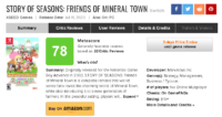 بازسازی دوست داشتنی | نقدها و نمرات بازی Story of Seasons: Friends of Mineral - گیمفا