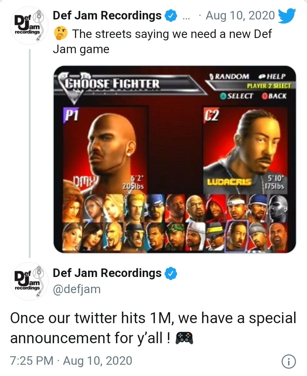 احتمالا به‌زودی اخباری از بازی جدید Def Jam منتشر می‌شود - گیمفا