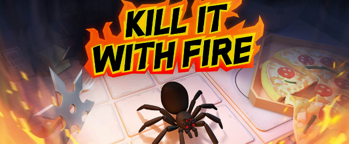 شکار عنکبوت | نقدها و نمرات بازی Kill It With Fire - گیمفا