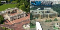 طراحی کاخ باکینگهام در عنوان Microsoft Flight Simulator عجیب به نظر می‌رسد - گیمفا