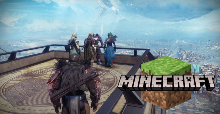 برج عنوان Destiny 2 در بازی Minecraft بازسازی شده است - گیمفا