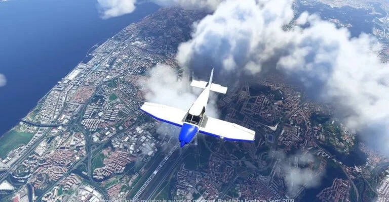 طراحی کاخ باکینگهام در عنوان Microsoft Flight Simulator عجیب به نظر می‌رسد - گیمفا