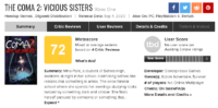 فرار از ترس | نقدها و نمرات نسخه‌ی اکس‌باکس وان بازی The Coma 2: Vicious Sisters - گیمفا