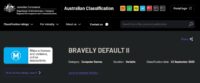 بازی Bravely Default 2 در استرالیا رده بندی سنی شد - گیمفا